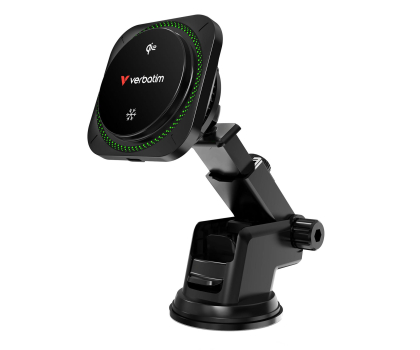 Ładowarka do smartfonów Verbatim Charge ´n´ Drive Qi2 Magnetic Wireless Car Charger RGB